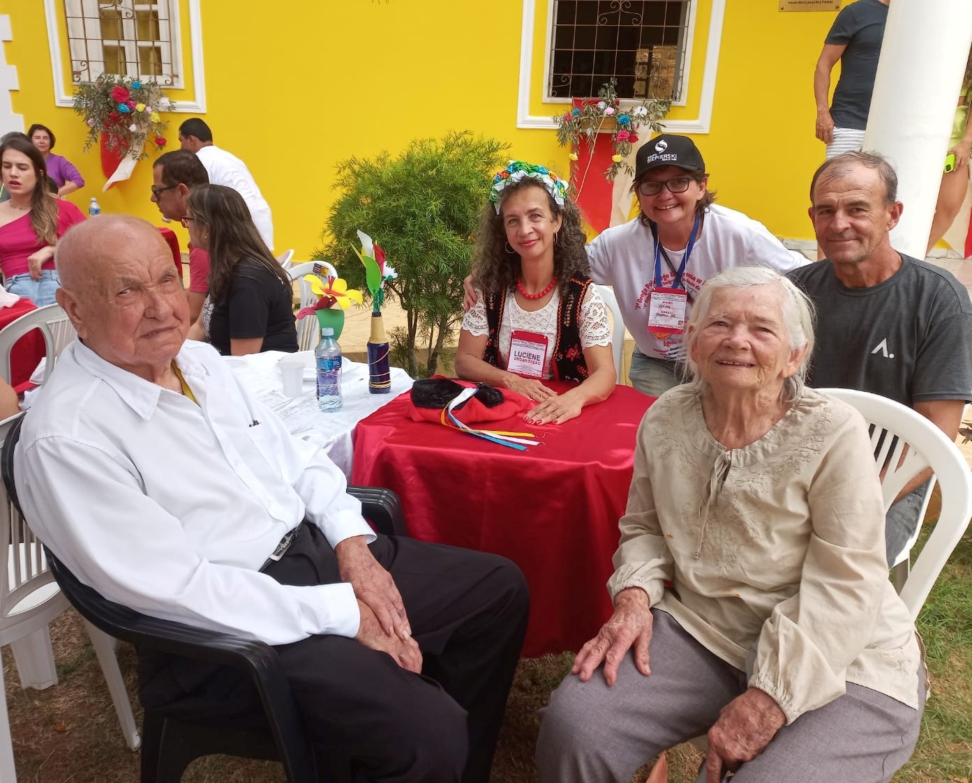 A confraternização teve a participação de descendentes poloneses e também de outras etnias