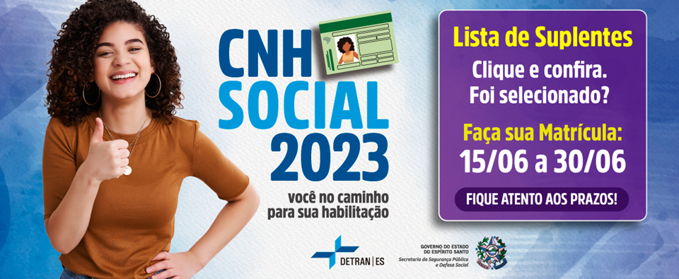 A lista de suplentes tem o objetivo de possibilitar o melhor aproveitamento de todas as oportunidades ofertadas pelo Governo do Estado
