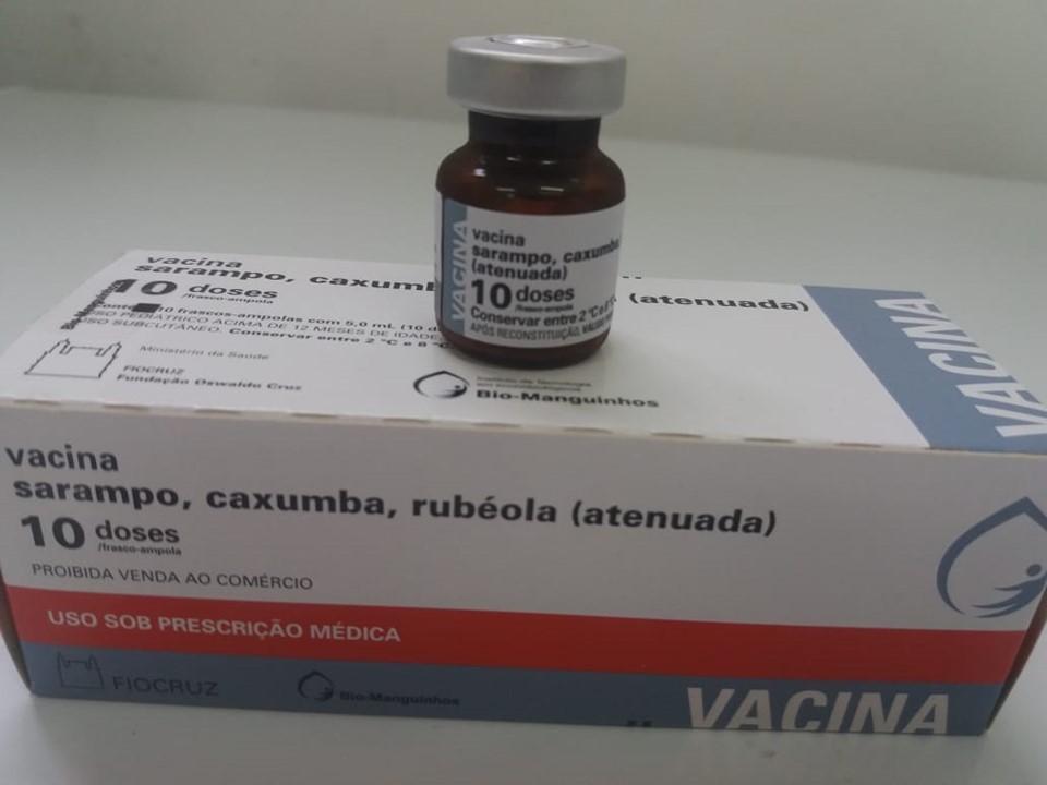Campanha de vacinação contra Sarampo para público adulto vai até a próxima segunda-feira (31)